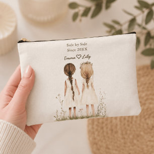 Best Friends Since Personalized Name Cosmetic Bag
