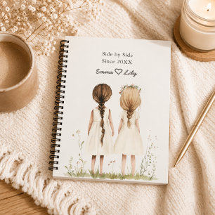 Best Friends Since Personalized Name Notebook