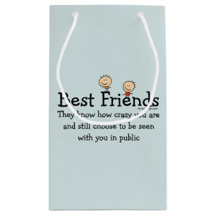 Best Friends Small Gift Bag