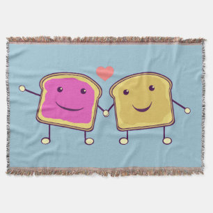 Best Friends Throw Blanket