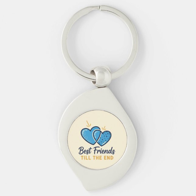 Best Friends Till The End Keychain (Front)