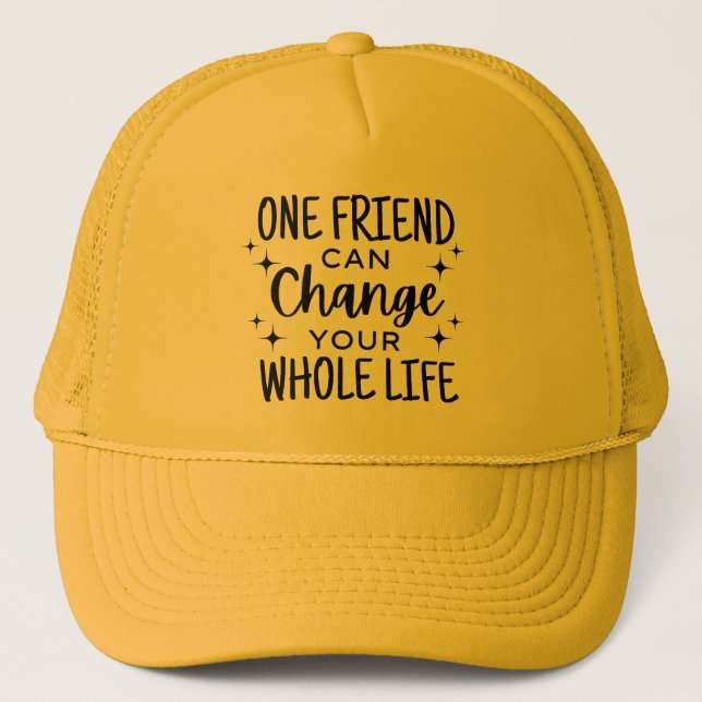 Best Friends Trucker Hat (Front)