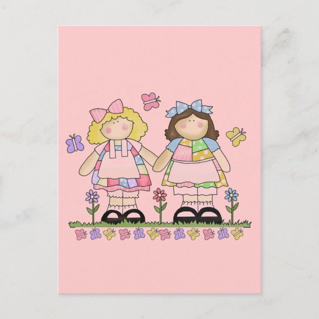 Best Friends Tshirts and Gifts Postcard (Front)