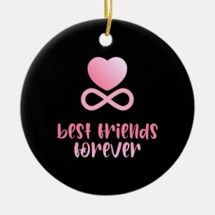 Best Friendship Forever Ceramic Ornament