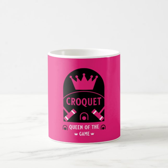 best funny croquet game player coffee mug (Center)