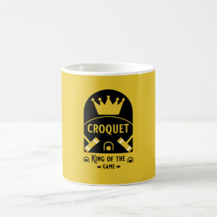 best funny croquet game player gifts coffee mug