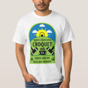 Best Funny Croquet Game T-Shirt