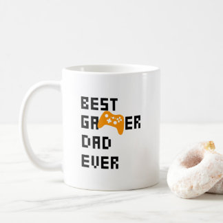 Best Gamer Dad Ever Funny Gaming Dad Coffee Mug