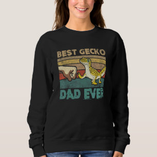 Best Gecko Dad Ever Lizard Leopard Gecko Sweatshirt