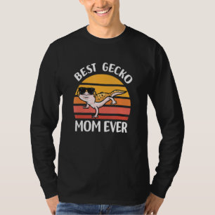 Best Gecko Mom Ever Reptile Pet Lizard Leopard G T-Shirt