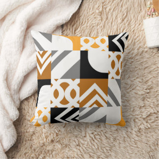 Best geometrical pattern with nice colour throw pillow