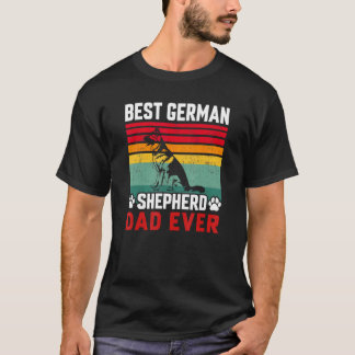 Best German Shepherd Dad Ever Daddy Dog Owner 1 T-Shirt