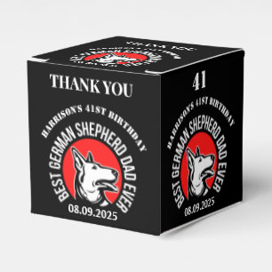 Best German Shepherd Dad Ever Favour Boxes