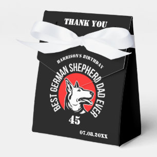 Best German Shepherd Dad Ever      Favour Boxes