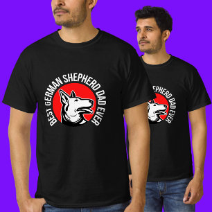 Best German Shepherd Dad Ever T-Shirt