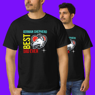 Best German Shepherd Dad Ever T-Shirt