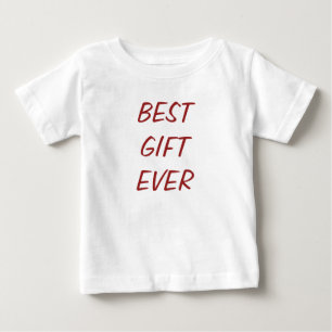 Best Gift Ever Christmas Dress Baby T-Shirt