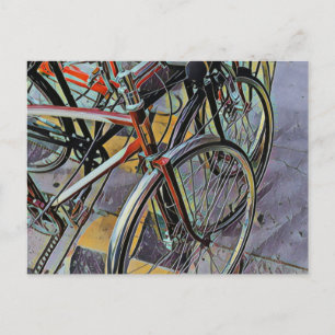 Best gift for cycling lover postcard