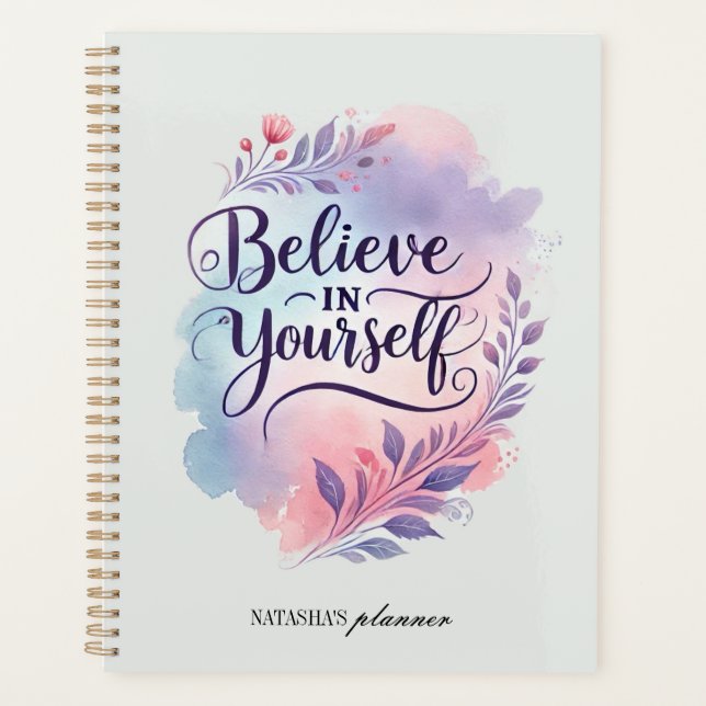 Best Gift for Girls Custom 2027 Planner (Front)