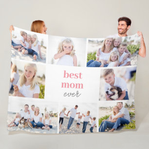 Best Gift Personalized Color Photo Blanket