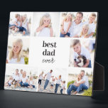 Best Gift Personalized Colour Photo Desktop Plaque<br><div class="desc">Simply personalize with your text and photo(s) and create a one-of-a-kind gift for yourself or someone you love! Background colour can be changed to any colour of your choice!</div>