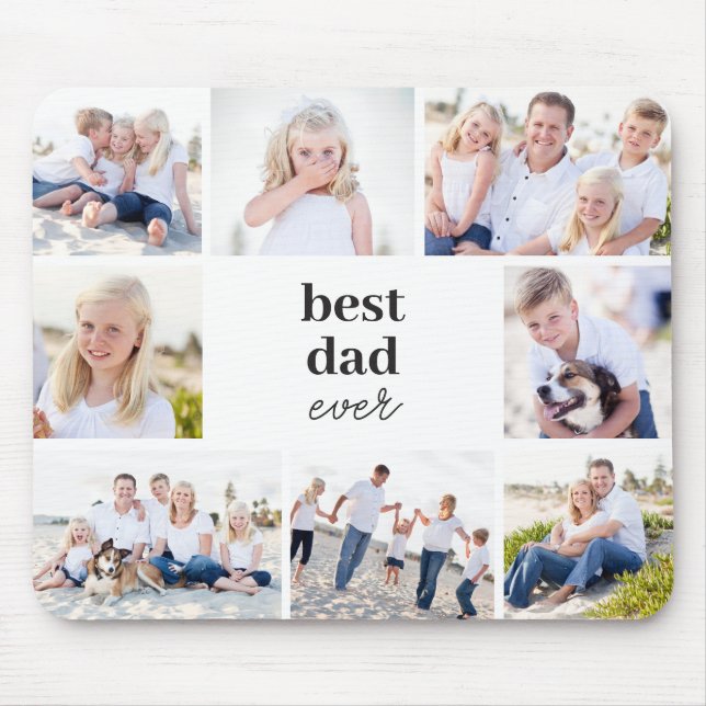 Best Gift Personalized Colour Photo Mouse Pad (Front)