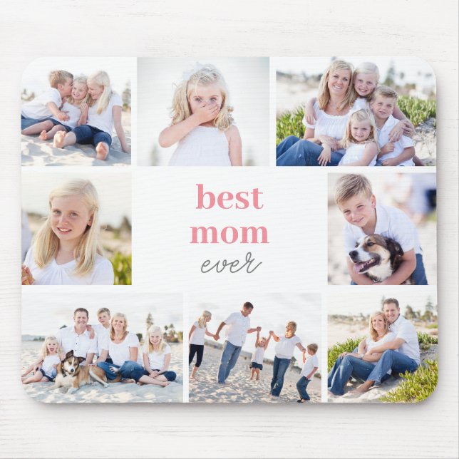Best Gift Personalized Colour Photo Mouse Pad (Front)