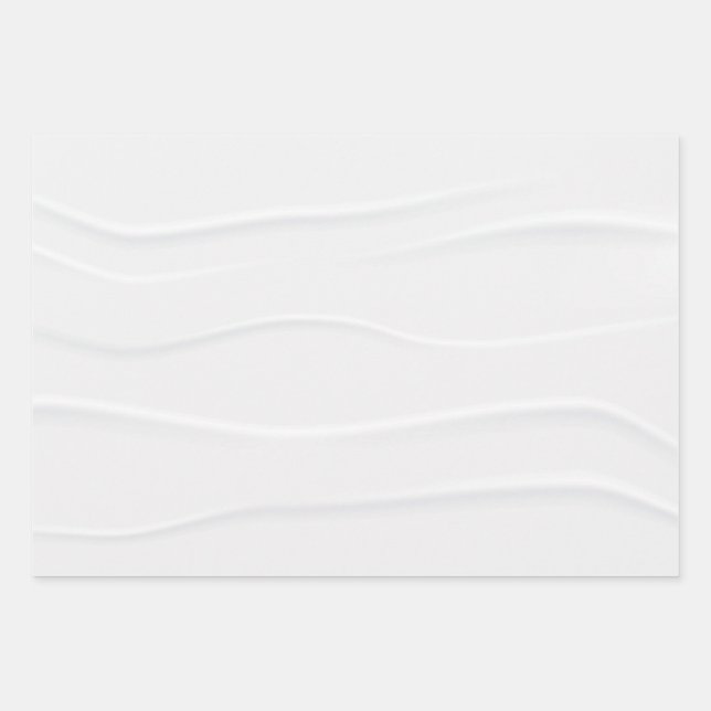 Best Gift White Marble Wrapping Paper Sheet (Front)