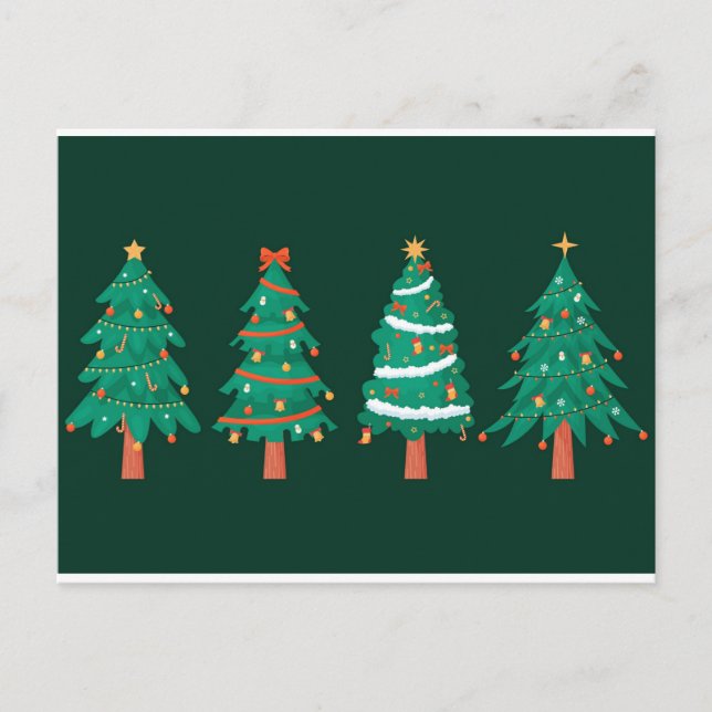 Best Gifts for Christmas Holiday Postcard (Front)