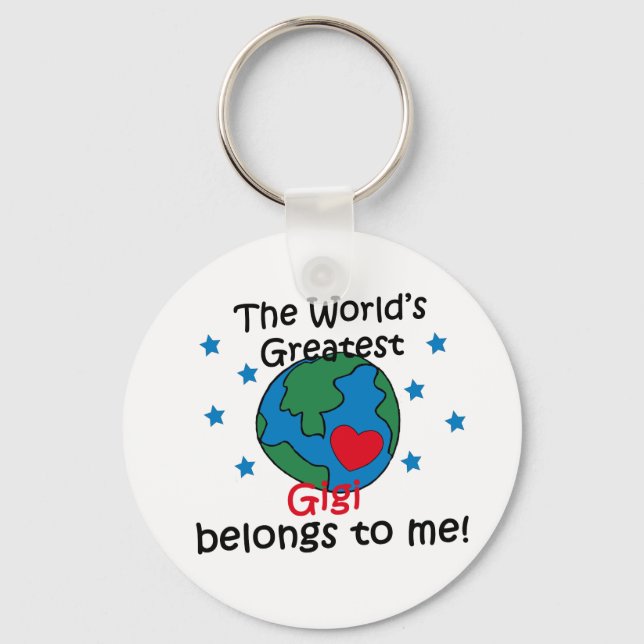 Best Gigi Belongs to me Keychain (Front)