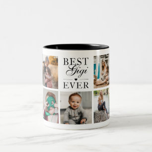 Best Gigi Ever Custom Photo Two-Tone Coffee Mug