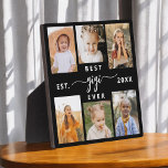 Best GiGi Ever - Grandchildren Photo Collage Plaque<br><div class="desc">Celebrate the "Best GiGi Ever" with this personalized Grandchildren Photo Collage Plaque. Featuring a lovingly arranged collage of cherished photos capturing special moments, this plaque is adorned with a heartfelt message. Crafted from high-quality materials with a sleek finish, it's perfect for displaying at home. This meaningful keepsake is an ideal...</div>