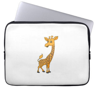 Best Giraffe Art For Men Women Adult Giraffe Print Laptop Sleeve