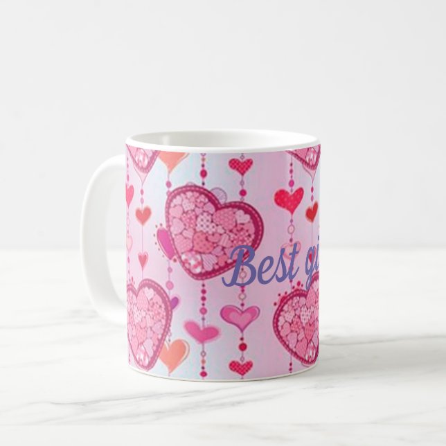 Best girl coffee mug (Front Left)