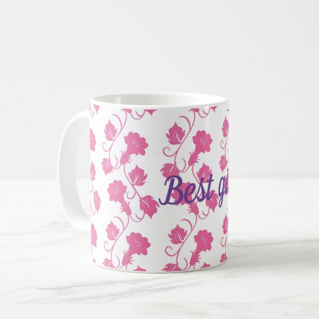 Best girl coffee mug (Front Left)