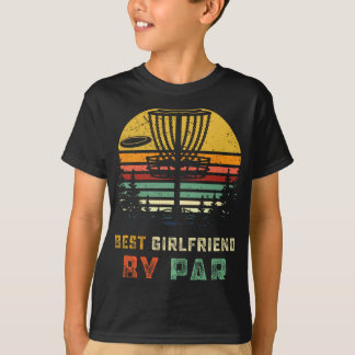 Best Girlfriend Disc Golf Gf Frisbees Disc Golfer  T-Shirt