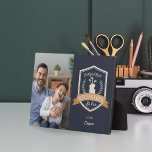 Best Godfather By Par | Father's Day Golf Photo Plaque<br><div class="desc">Celebrate a golf-loving godfather this Father's Day with this awesome custom photo plaque. Design features a golf themed badge bearing the words "Best Godfather By Par" with green laurels and a golf bag,  alongside a photo. Personalize with names or a custom message.</div>