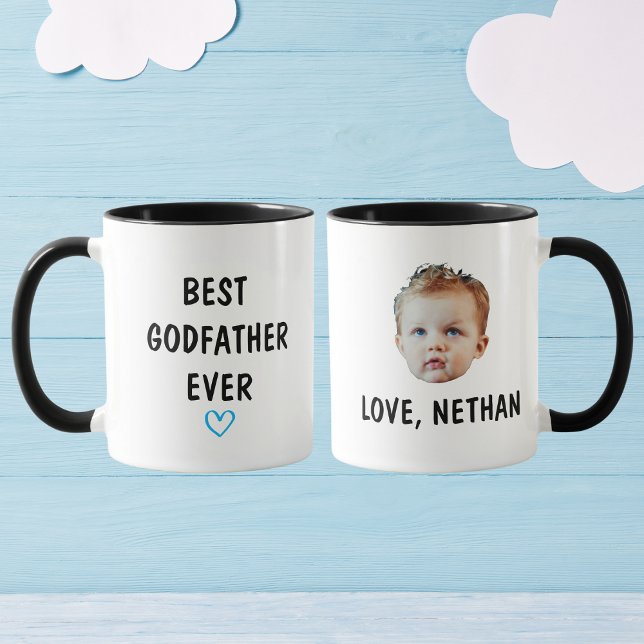 Best Godfather Ever Gifts, Personalized Godfather  Mug (Creator Uploaded)
