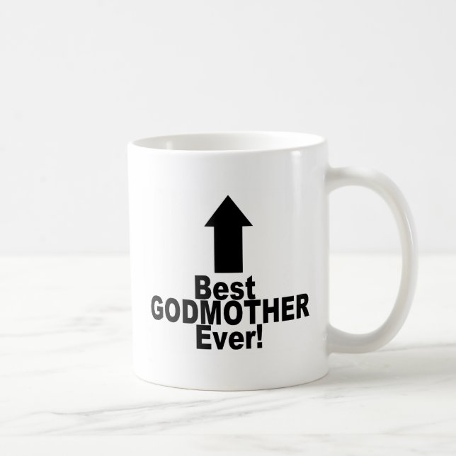 Best Godmother Ever Coffee Mug (Right)
