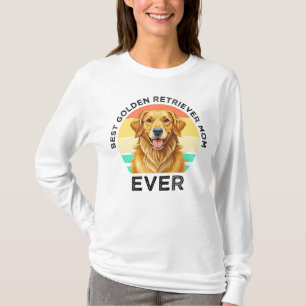 Best Golden Retriever Mom Ever T-Shirt