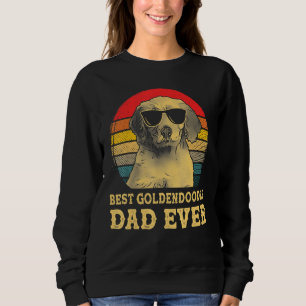 Best Goldendoodle Dad Ever Dog Retro Vintage Sweatshirt
