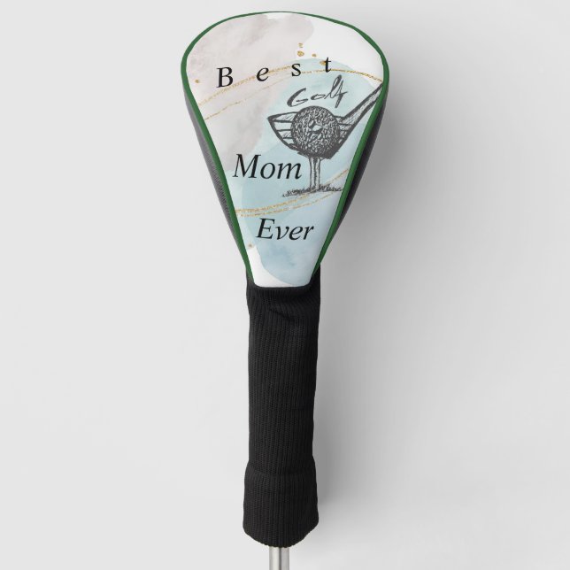 Best Golf Mom Driver Golf Head Cover (Front)