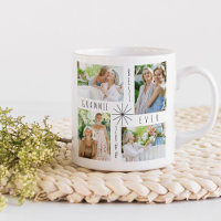 Best Grammie Ever 4 or 8 Photo Collage White Mug