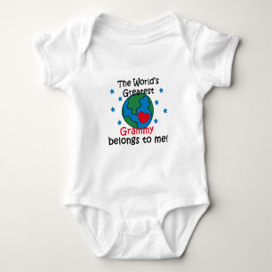 Best Grammy Belongs to me Baby Bodysuit
