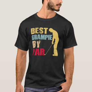 Best Grampie By Par Golf T Father's Day T-Shirt
