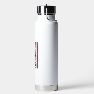 Best Gramps Ever Patriotic Flag Vector Design_1 Water Bottle
