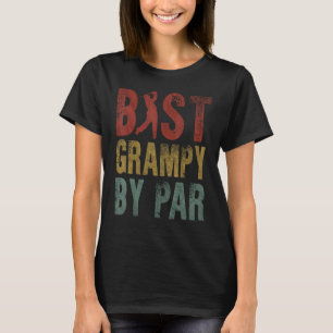 Best Grampy By Par Fathers Day Grandpa Golf Golfin T-Shirt