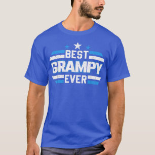 Best Grampy Ever Men Vintage Retro Decor Grandpa T-Shirt