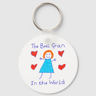 Best Gran In The World Keychain