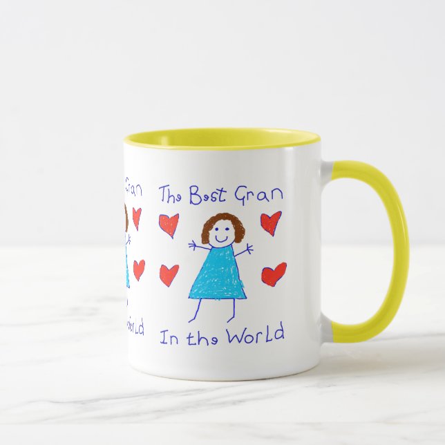 Best Gran In The World Mug (Right)